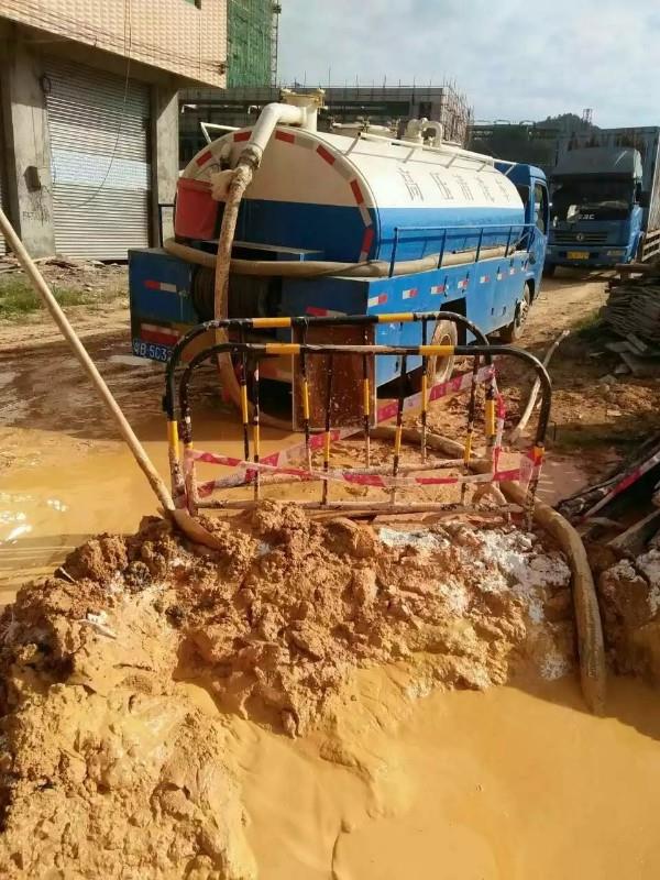 富川工地淤泥清淤