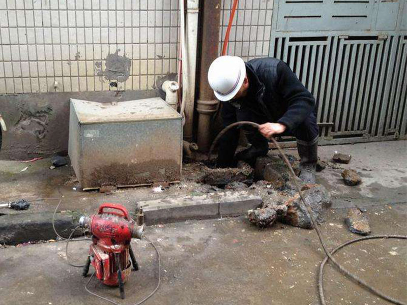 富川疏通下水道-洗菜池疏通