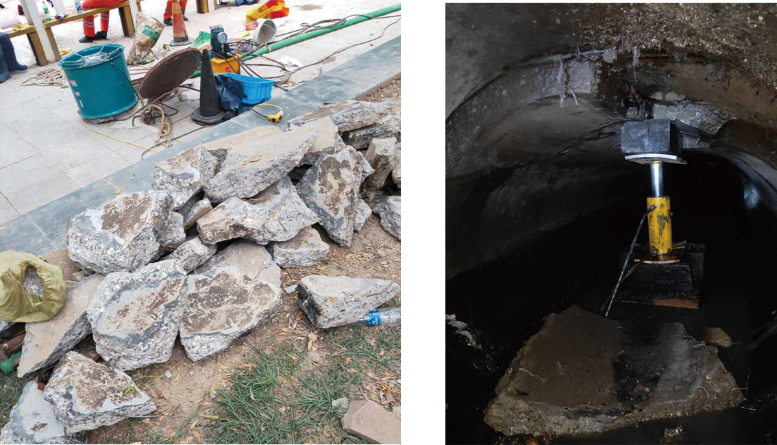 富川管道预处理